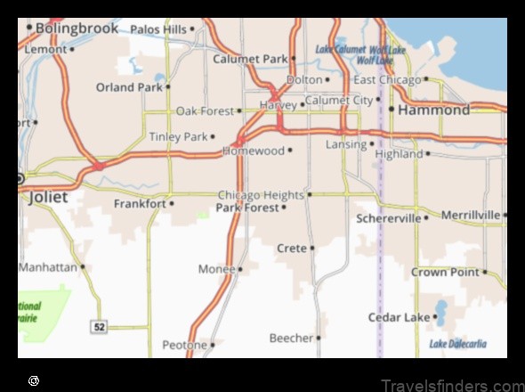 explore the map of olympia fields united states