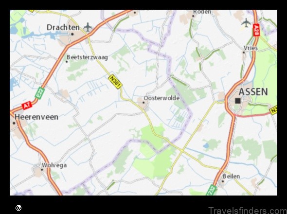 explore the map of oosterwolde netherlands