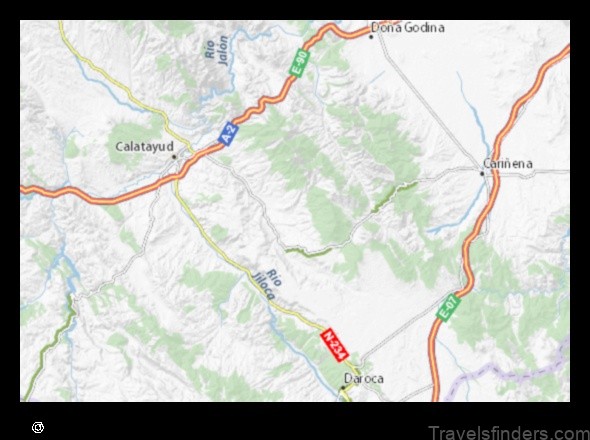 explore the map of orera spain with this detailed guide