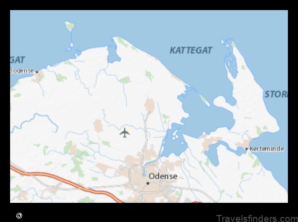 explore the map of otterup denmark