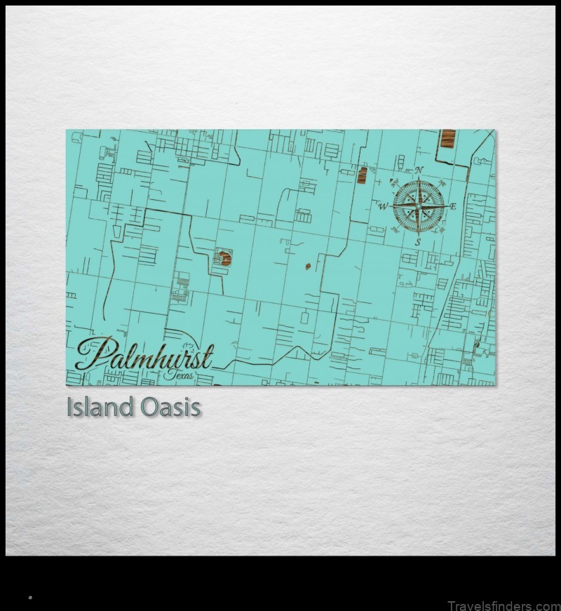 Map of Palmhurst United States