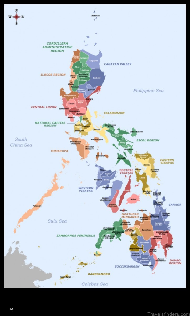 Map of Pang Philippines