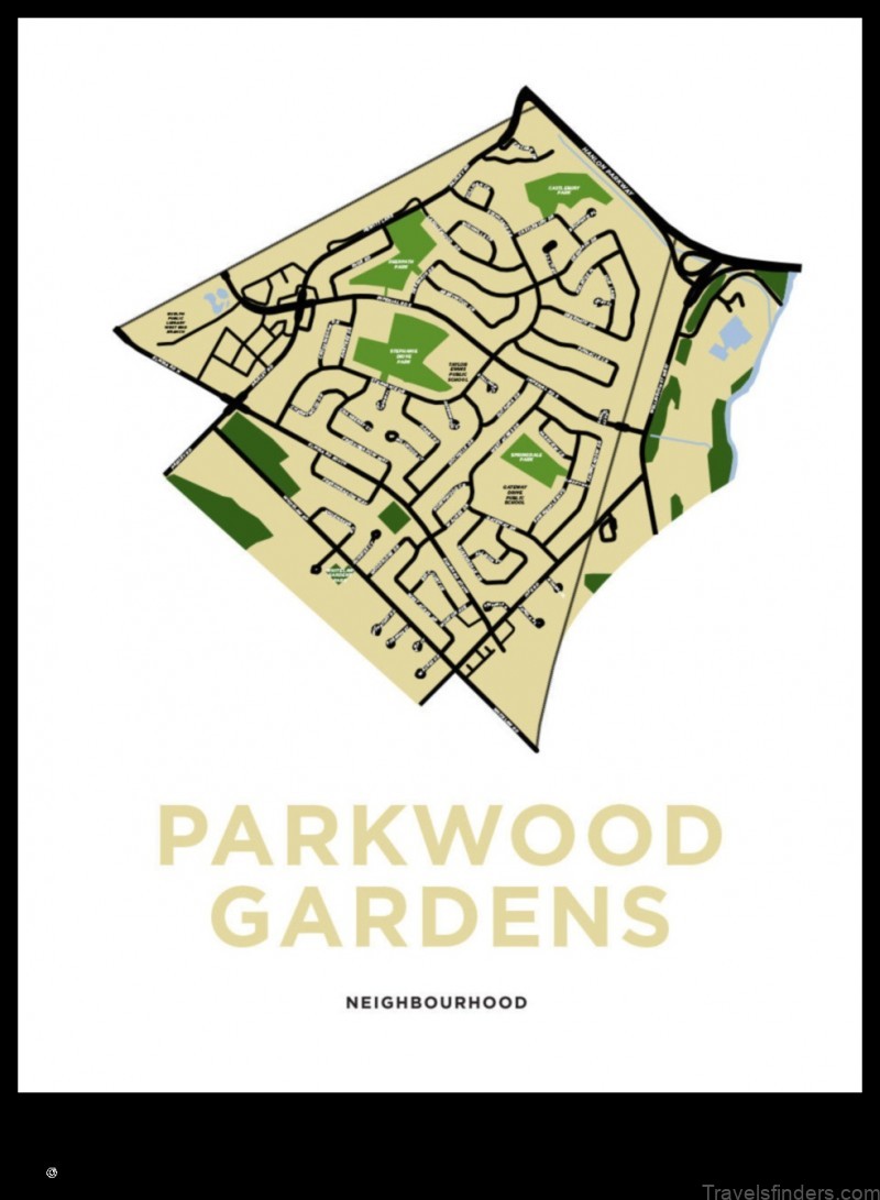 Map of Parkwood United States