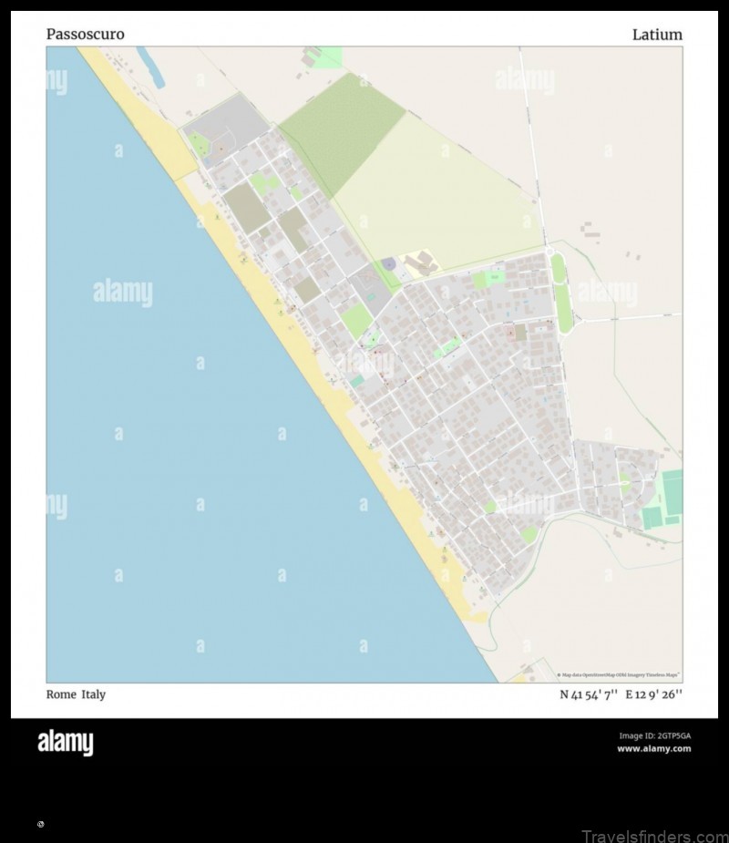 explore the map of passoscuro italy with this handy guide