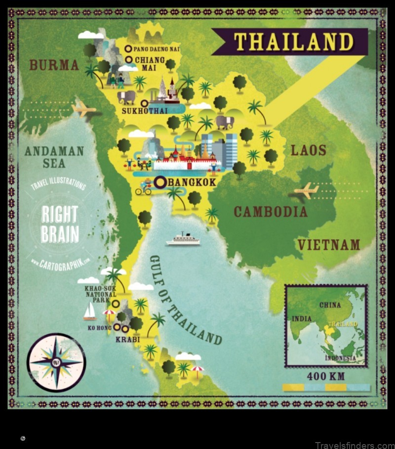 Map of Pathio Thailand