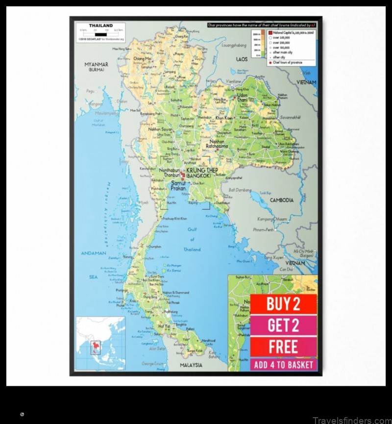 Map of Pathio Thailand