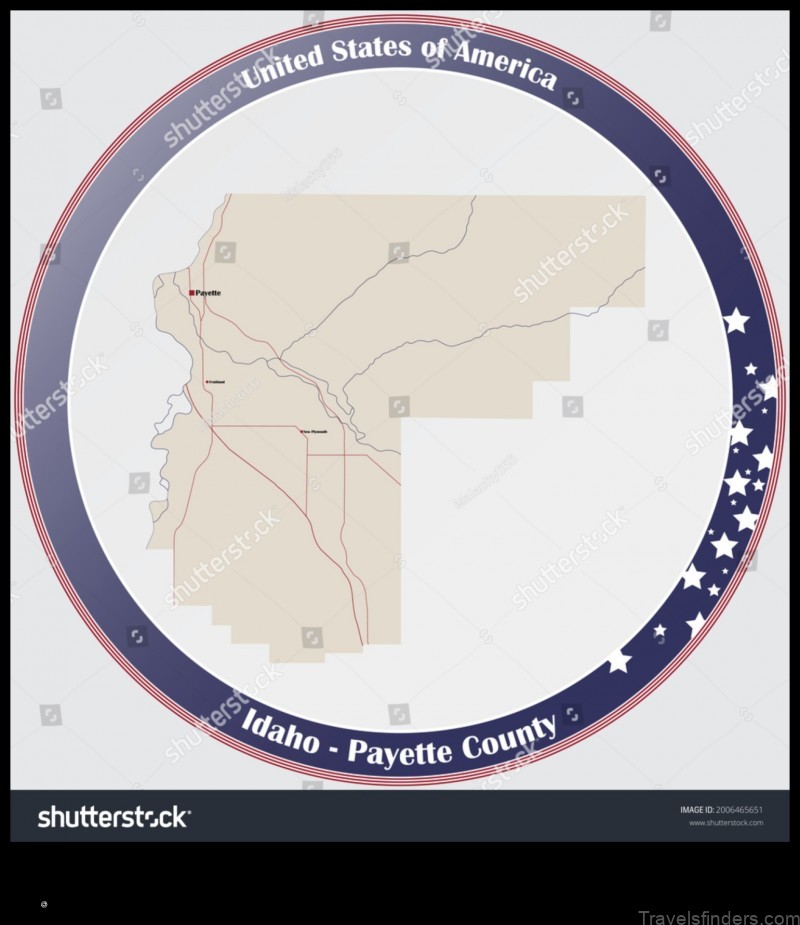 Map of Payette United States