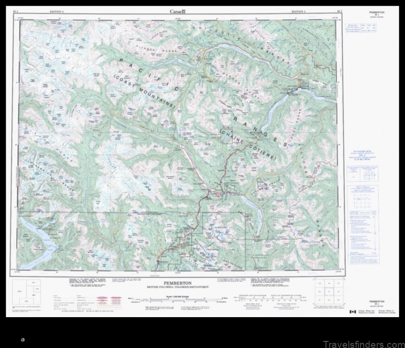 Map of Pemberton United States