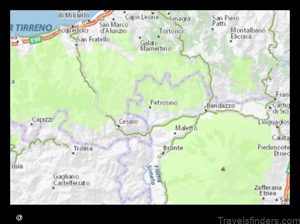 Map of Petrosino Italy