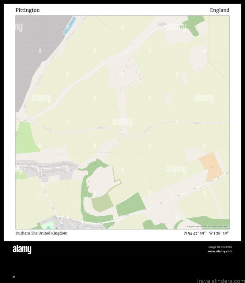 Map of Pittington United Kingdom