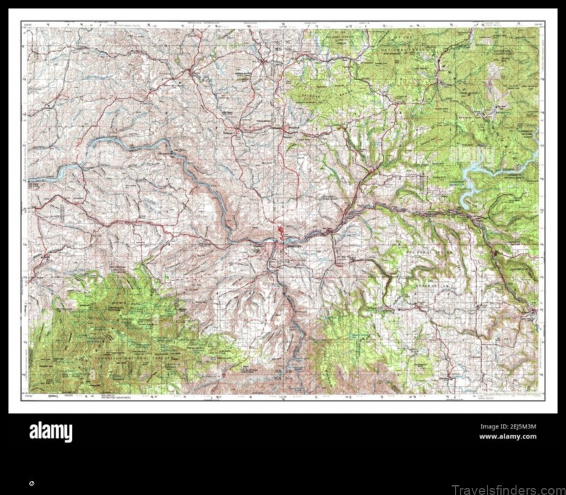 Map of Pullman United States