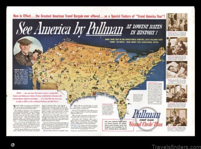 Map of Pullman United States