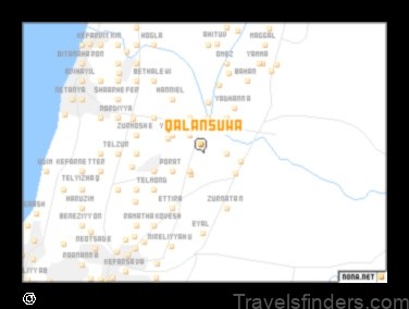 explore the map of qalansuwa israel