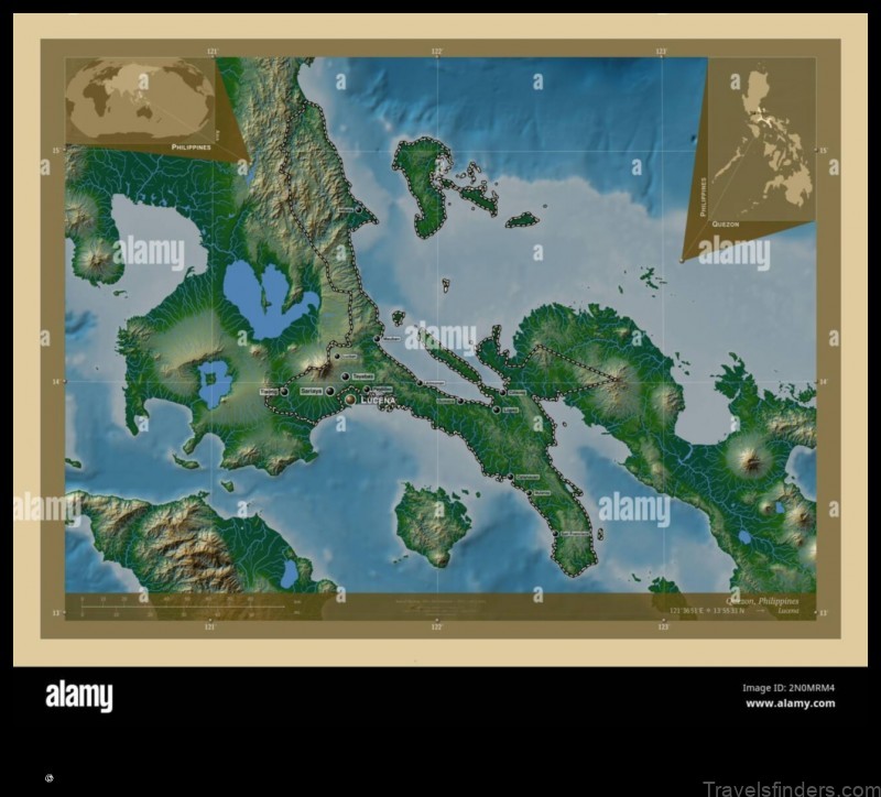 explore the map of quezon province philippines a visual guide