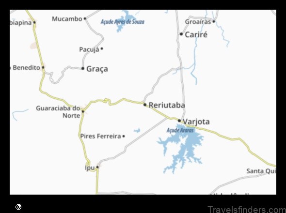 explore the map of reriutaba brazil with this detailed guide