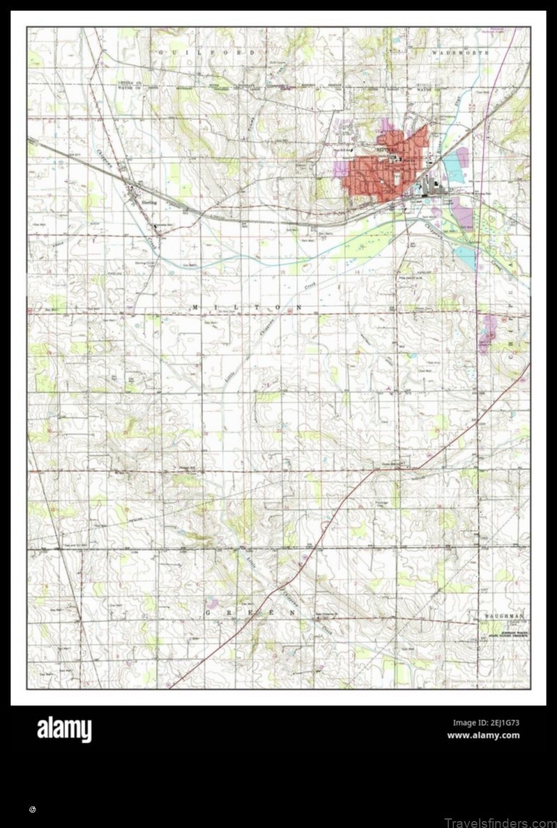 Map of Rittman United States