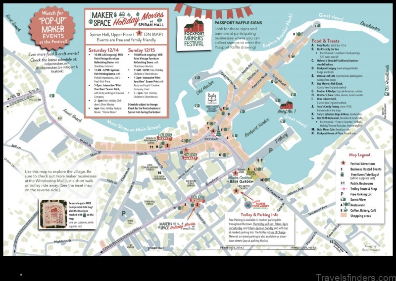 Map of Rockport United States