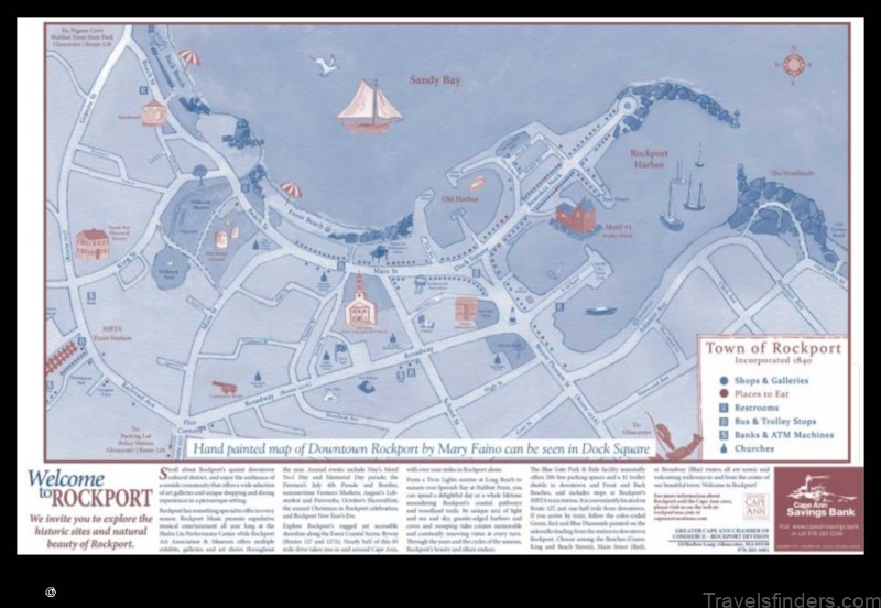 explore the map of rockport united states a guide to the citys top attractions
