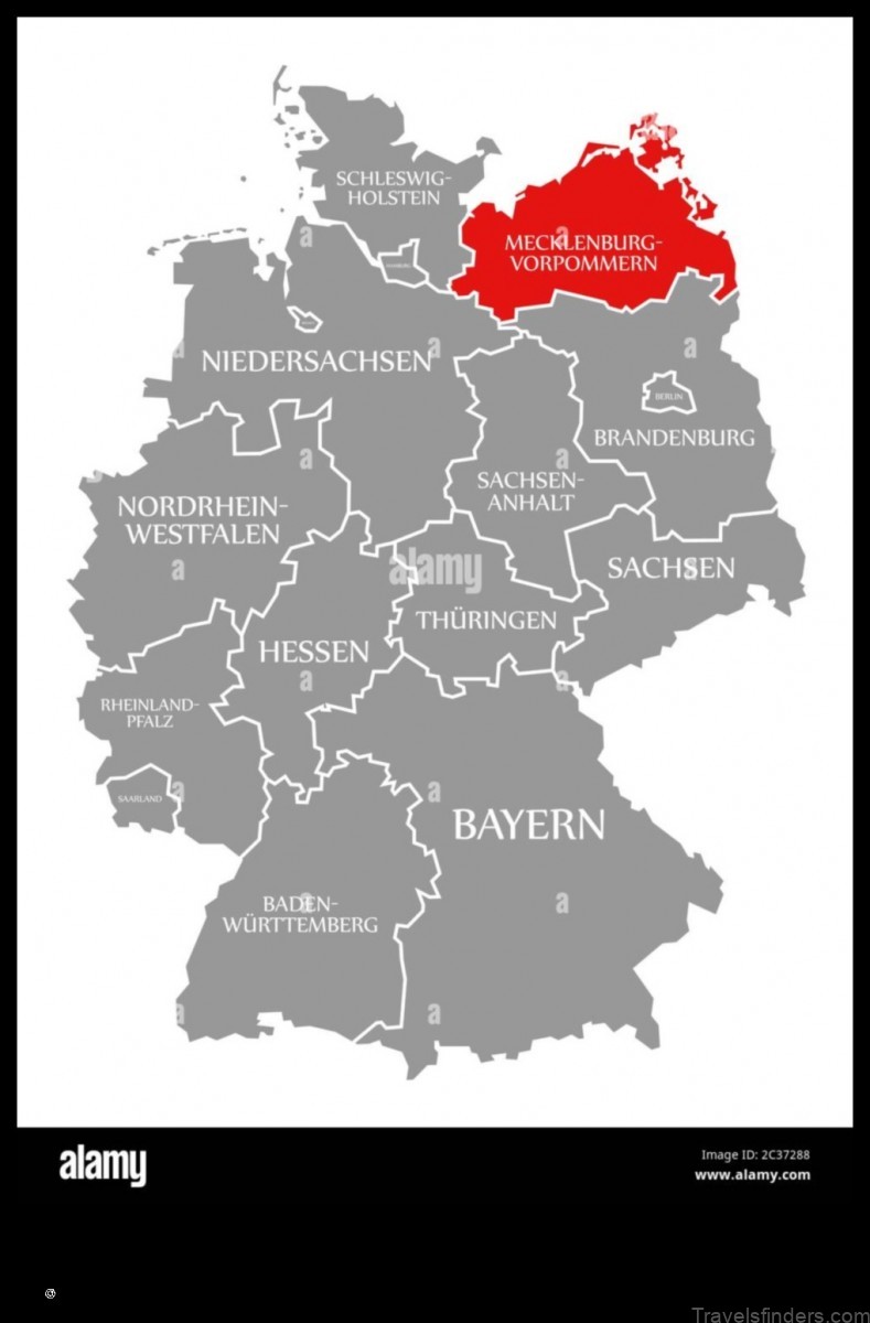 Map of Rosenow Germany