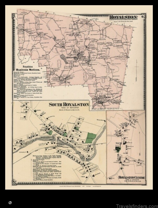 Map of Royalston United States