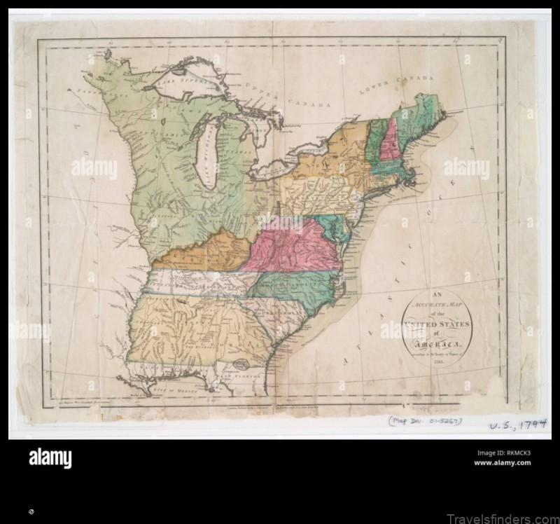 explore the map of russell united states