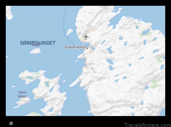 Map of Rypefjord Norway