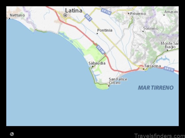 explore the map of sabaudia italy with this comprehensive guide