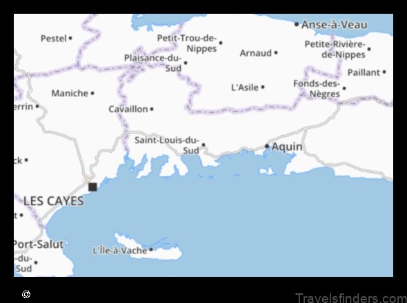 explore the map of saint louis du sud haiti