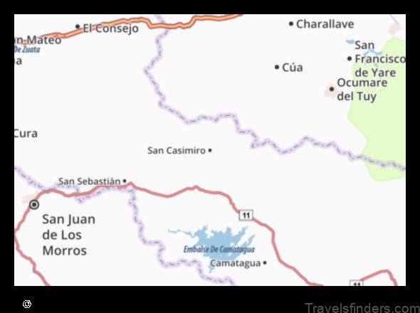 explore the map of san casimiro venezuela bolivarian republic of