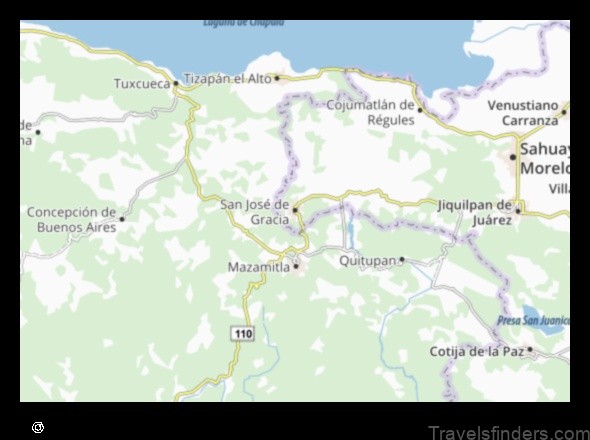 explore the map of san jose de gracia mexico