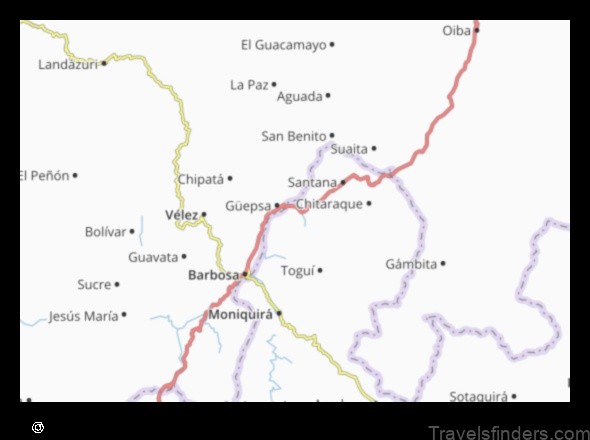 explore the map of san jose de pare colombia