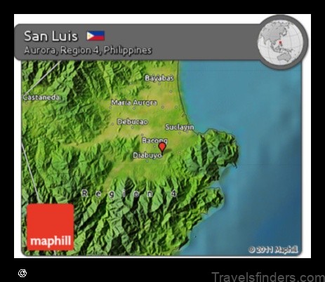 explore the map of san luis philippines