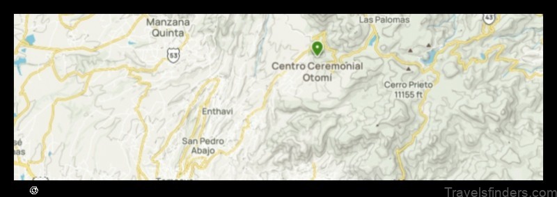 Map of San Pedro Arriba Mexico