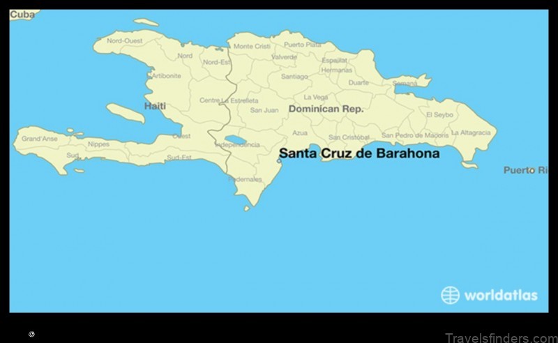 explore the map of santa cruz de barahona dominican republic