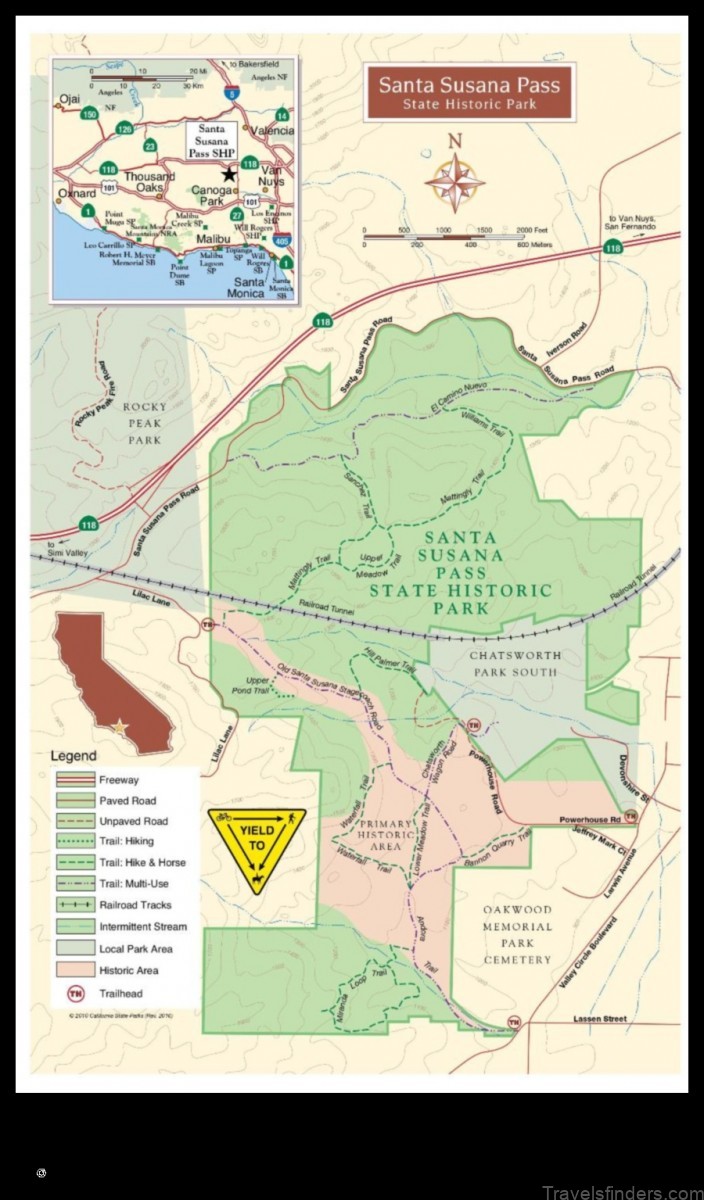 Map of Santa Susana United States