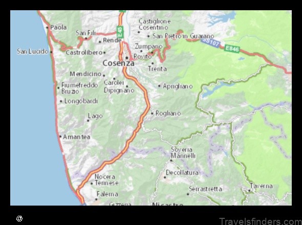 explore the map of santo stefano di rogliano italy