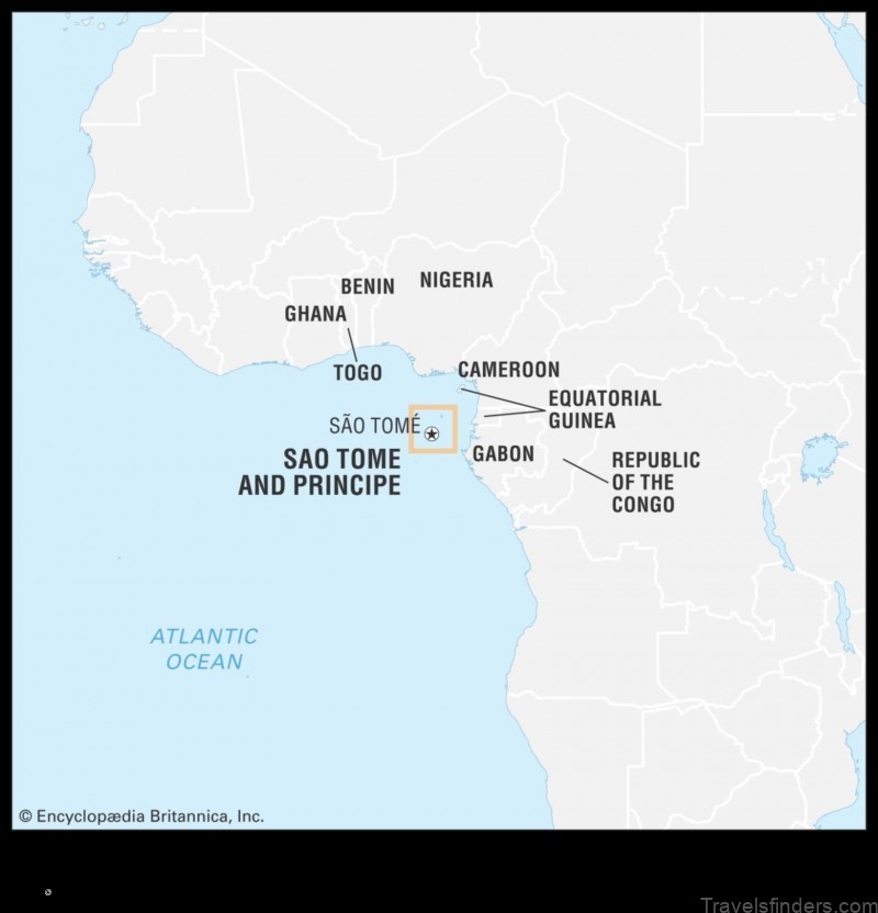 explore the map of sao tome and principe