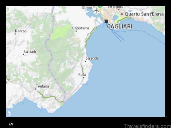 explore the map of sarroch italy