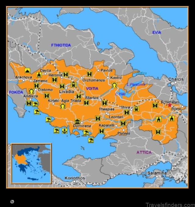 explore the map of schimatari greece with this detailed guide