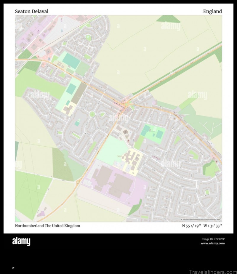 Map of Seaton Delaval United Kingdom