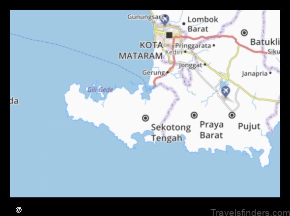 explore the map of sekotong tengah indonesia
