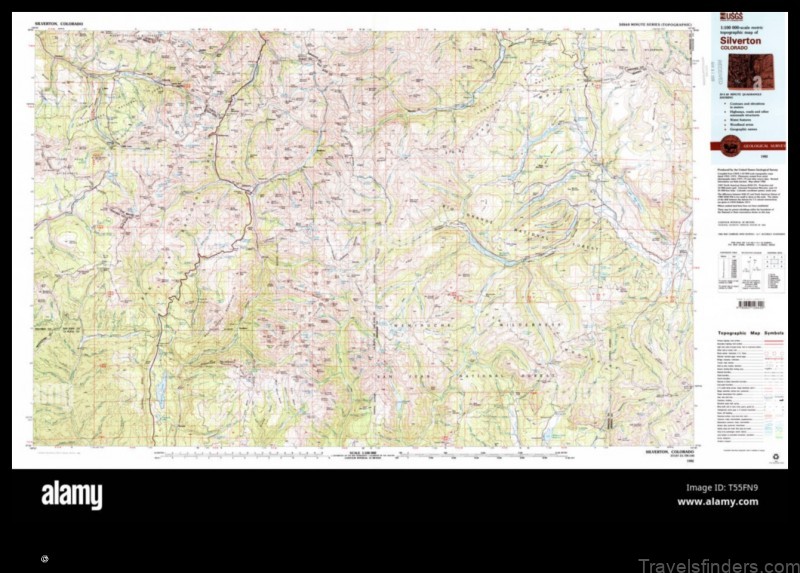 explore the map of silverton united states with this handy guide