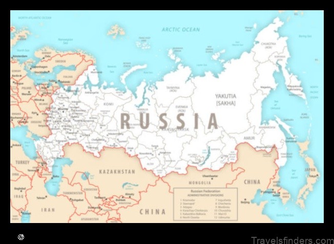 explore the map of sivaki russian federation