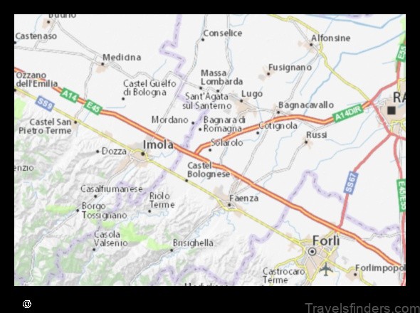 Map of Solarolo Italy