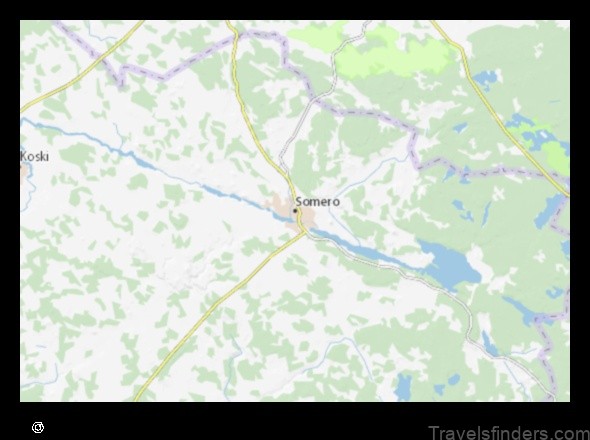 explore the map of somero finland with this handy guide