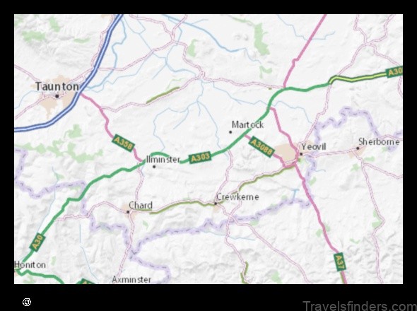explore the map of south petherton united kingdom