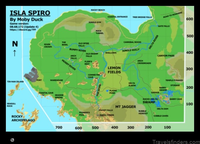 Map of Spiro United States