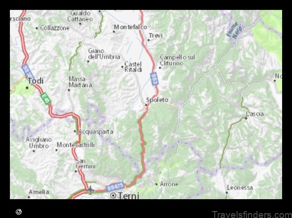 explore the map of spoleto italy with this comprehensive guide