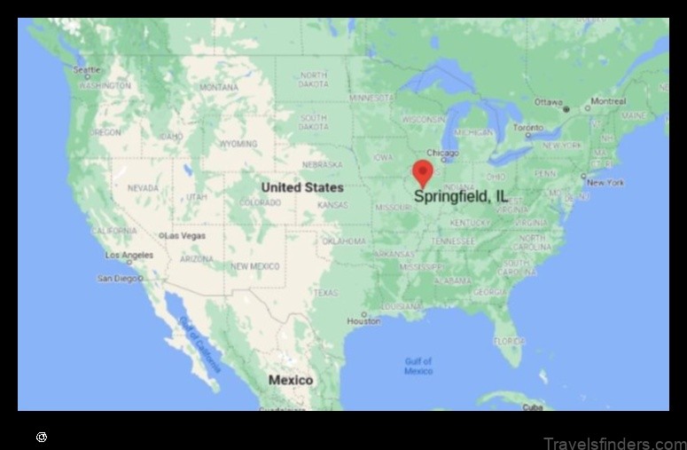 explore the map of springfield united states