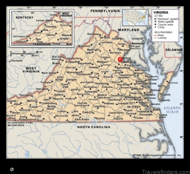 Map of Stafford United States